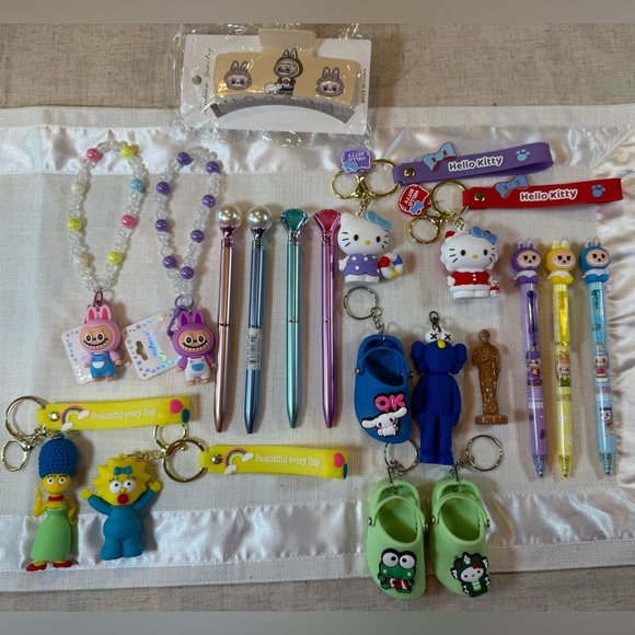 Hello Kitty, Simpsons, La Foo Foo Toy Collection - Pick any 3 - Picture 1 of 9